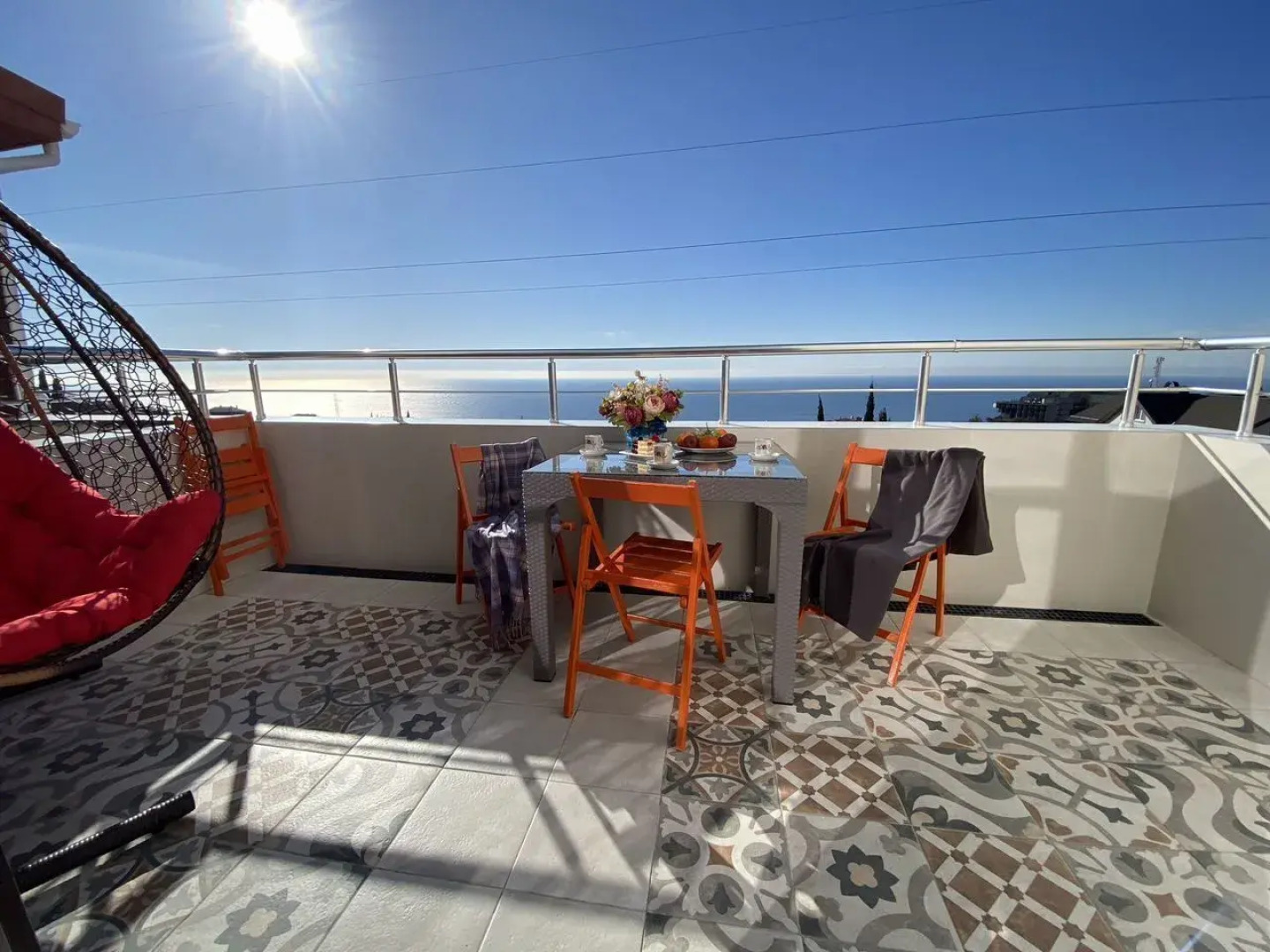 Квартира Монако с видом на море