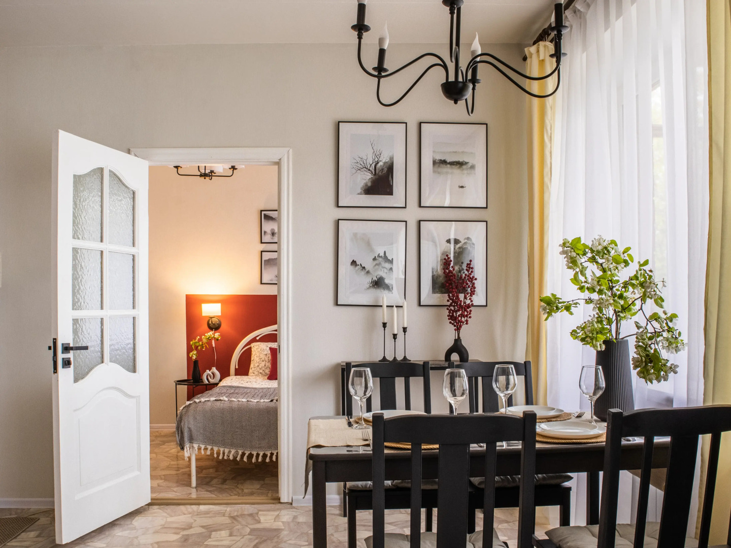 Апартаменты в стильном оформлении со всеми удобствами