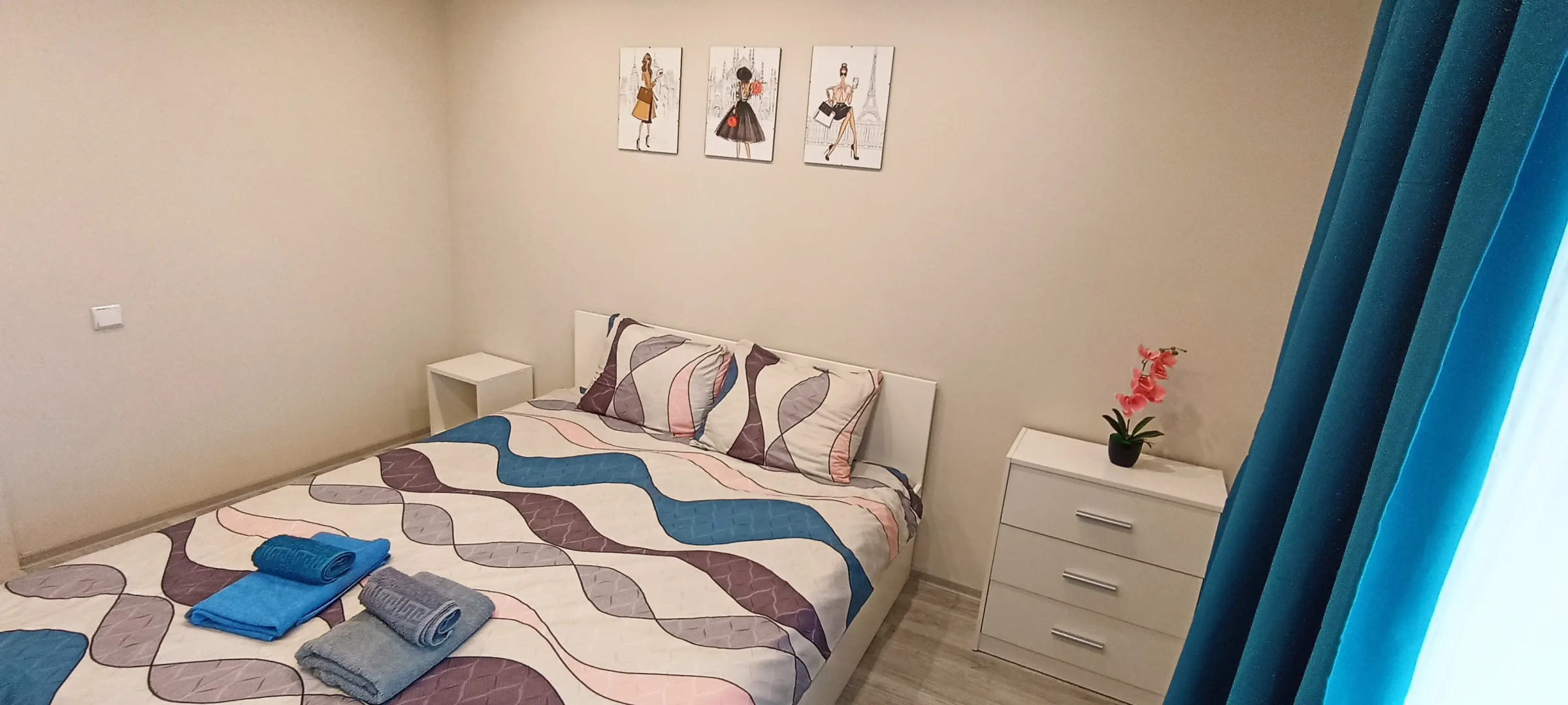 Апартаменты 3 изолированных комнаты