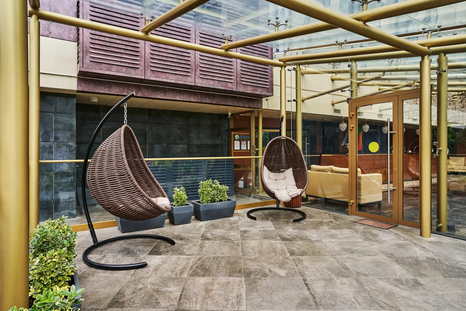 Апартаменты Метрополь Lamare Трехкомнатные с Балконом и Бассейном на Крыше