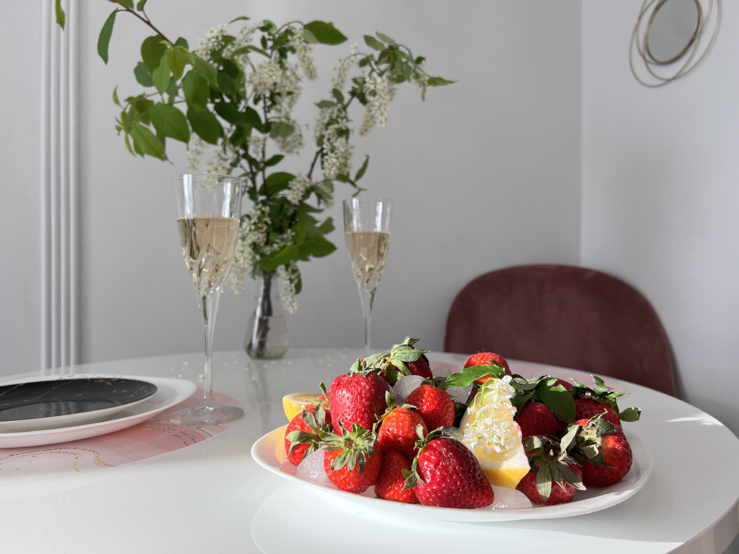 Квартира Пыльная роза в ЖК Московский квартал