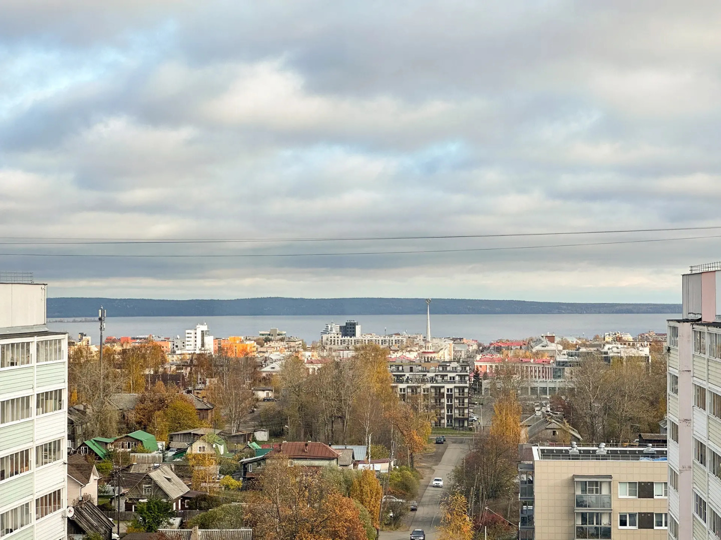 Квартира 1к с видом на озеро