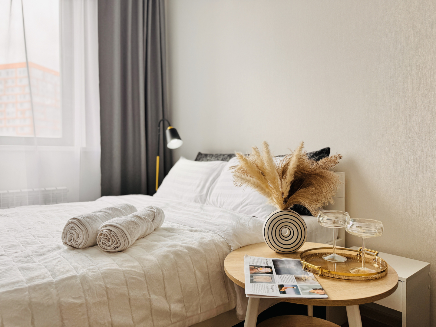 Квартира Atmosfera sna у Аквапарка в доме волна