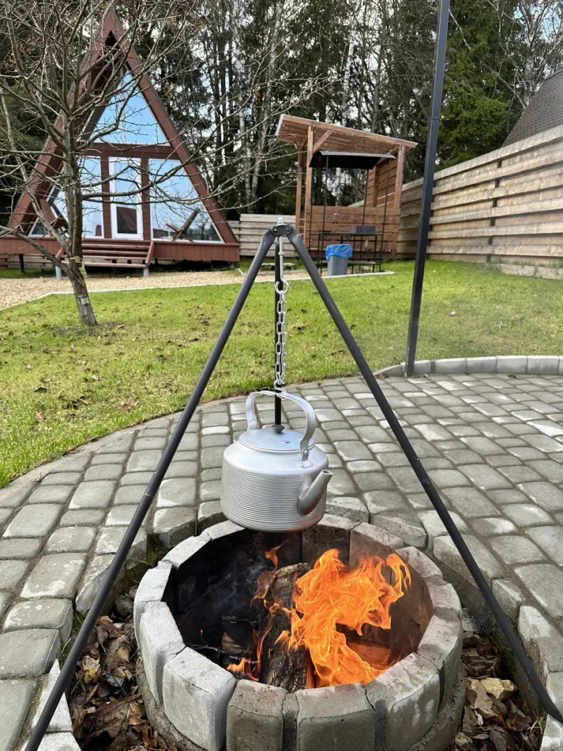 Глэмпинг Домики A-frame С Чаном или Купелью-Фурако