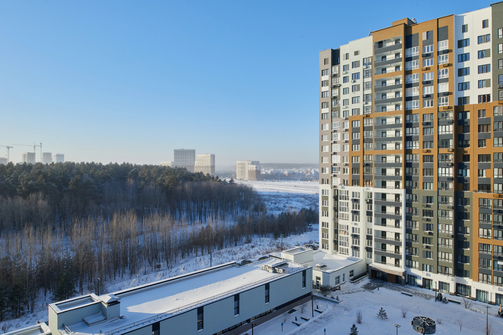 Квартира в стиле минимализм с видом на Комарово