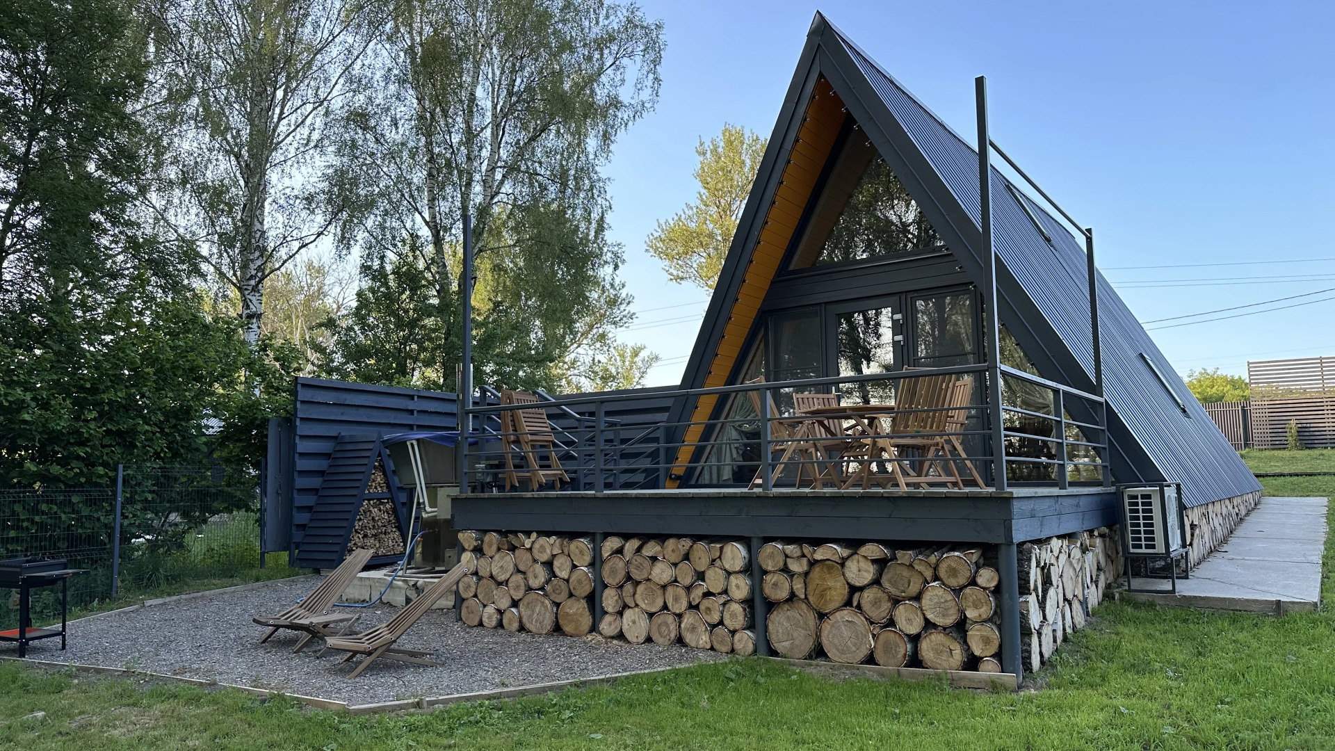 Частный дом Средний афрейм на Березовой