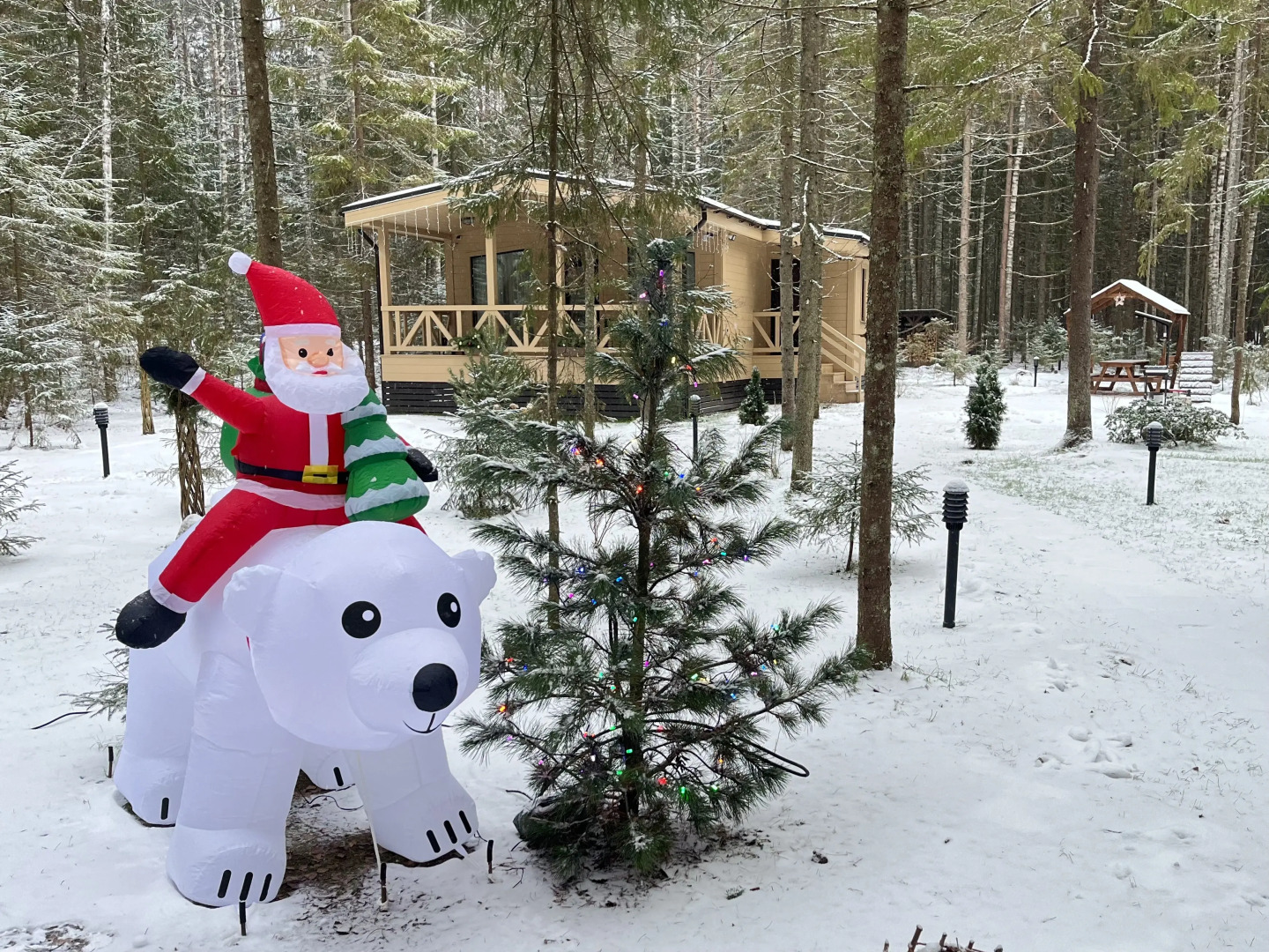 Коттедж Гармония Леса на берегу Озера Волго на Селигере - коттеджи Сосновый бор