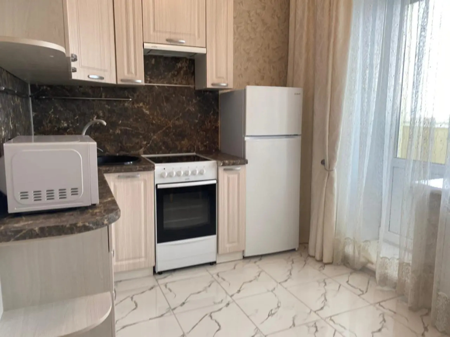 Апартаменты Однокомнатная Евро в новом районе