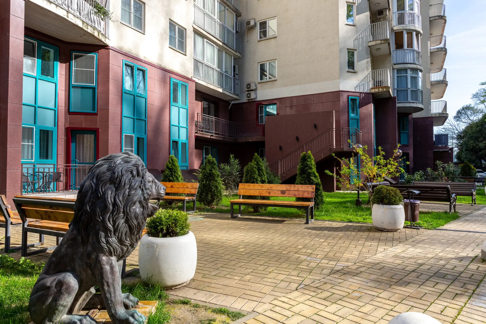 Апартаменты Дом у Дендрария Red Apartments Бегония