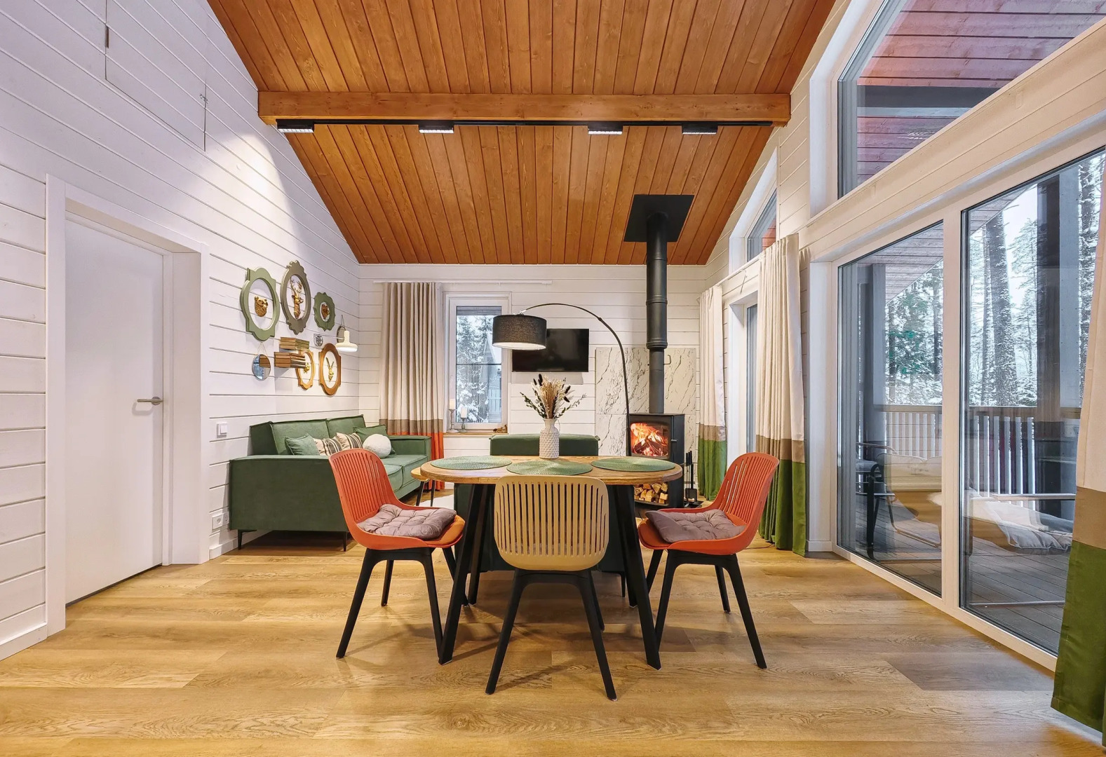 Частный дом Новый дом в часе от города