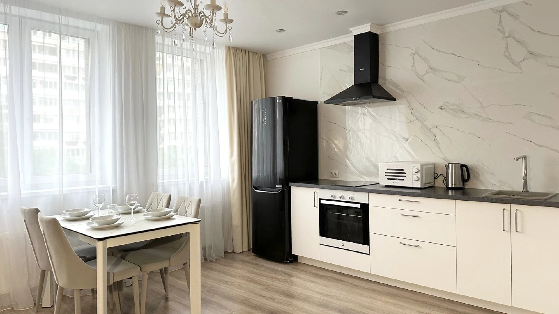 Квартира Премьер Апарт в ЖК бизнес класса Премьер