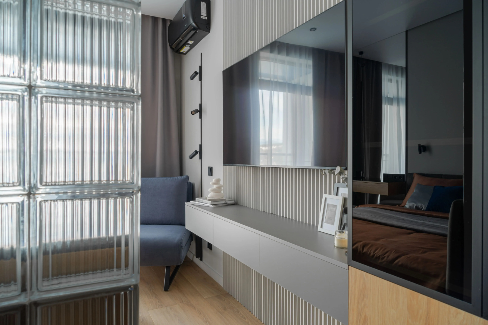 Апартаменты Студия с красивым ремонтом в ЖК Бизнес-класса