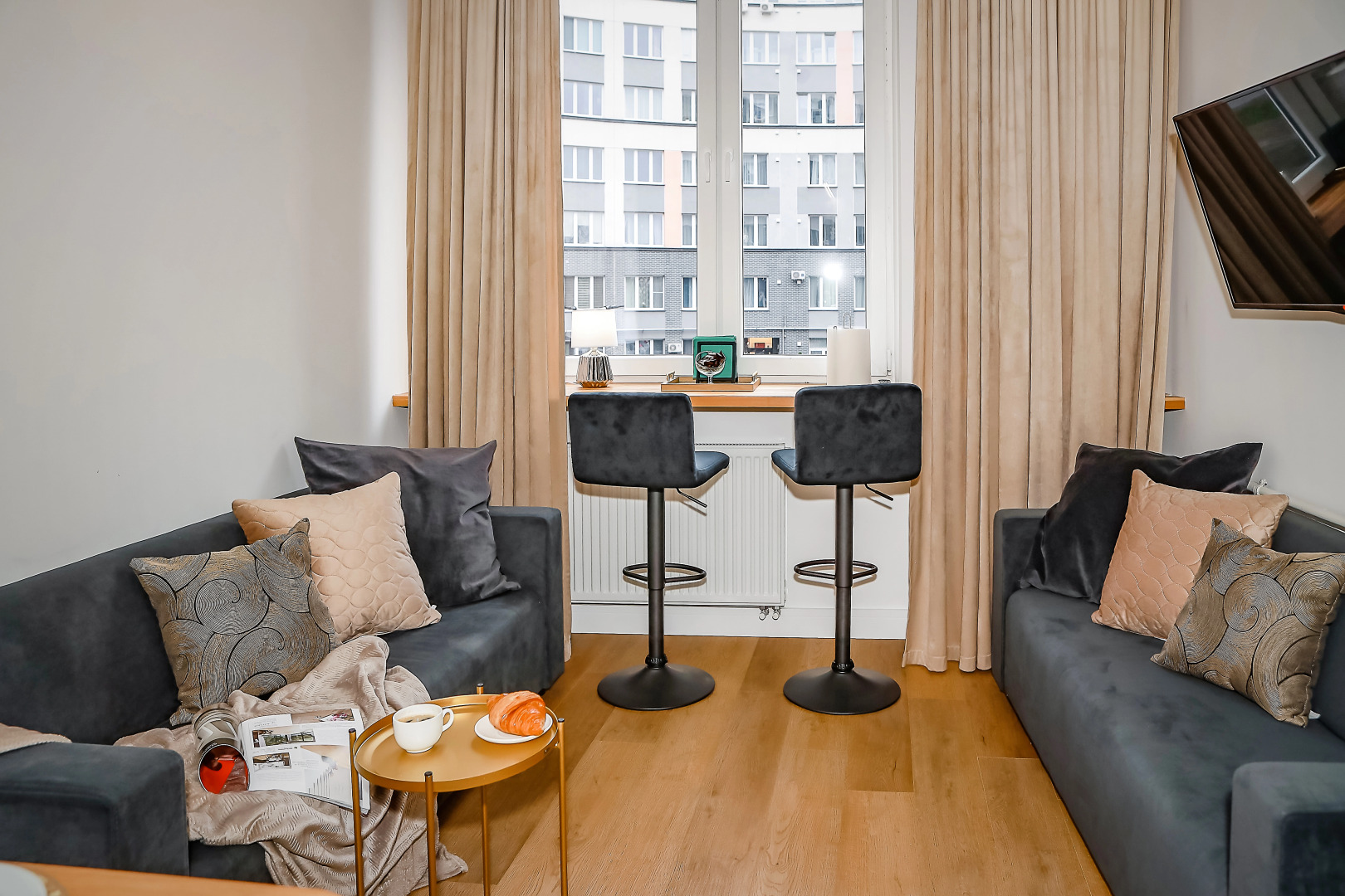 Новые Luxury апартаменты с сауной в самом центре города