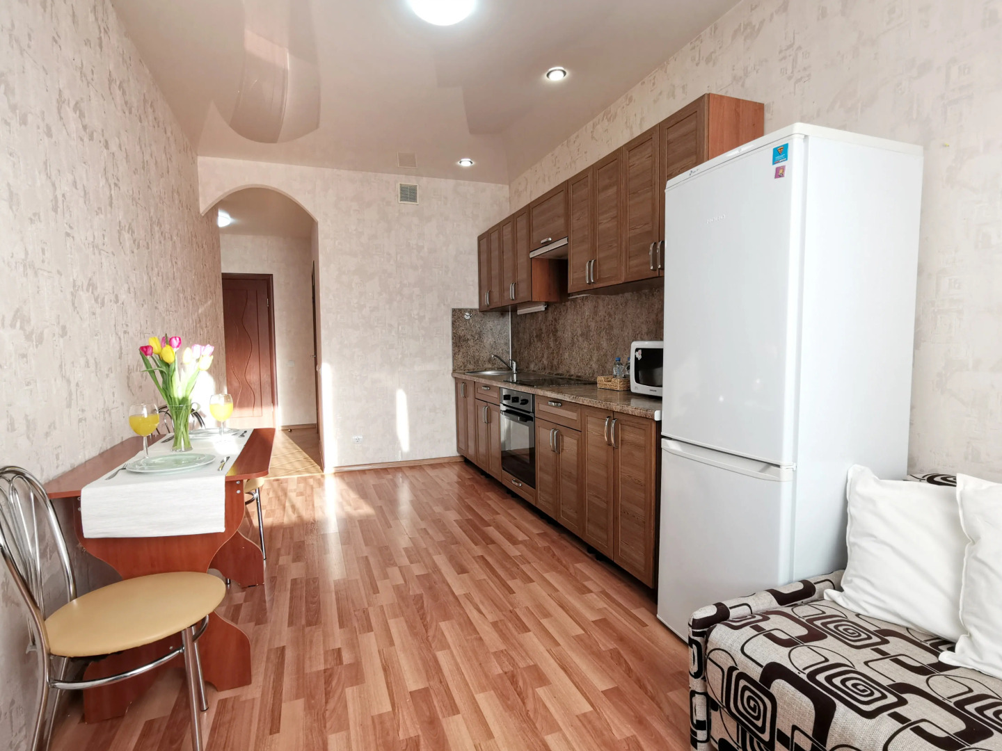 Апартаменты Уютная с видом на Волгу