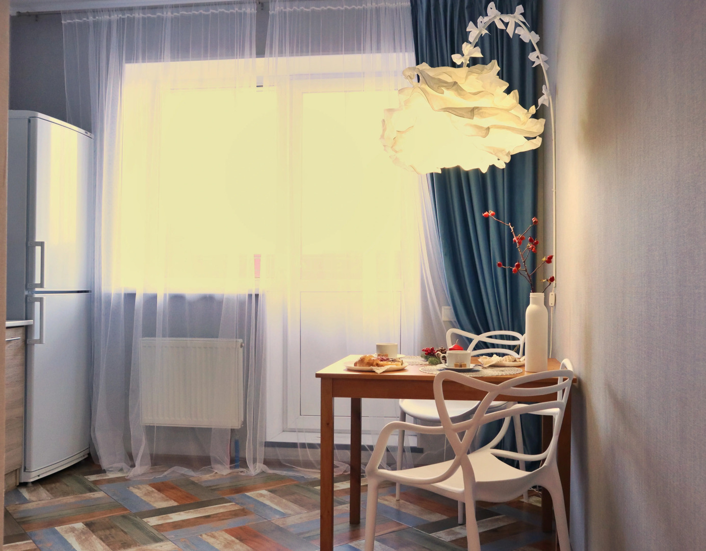 Квартира c кондиционером в стиле сканди