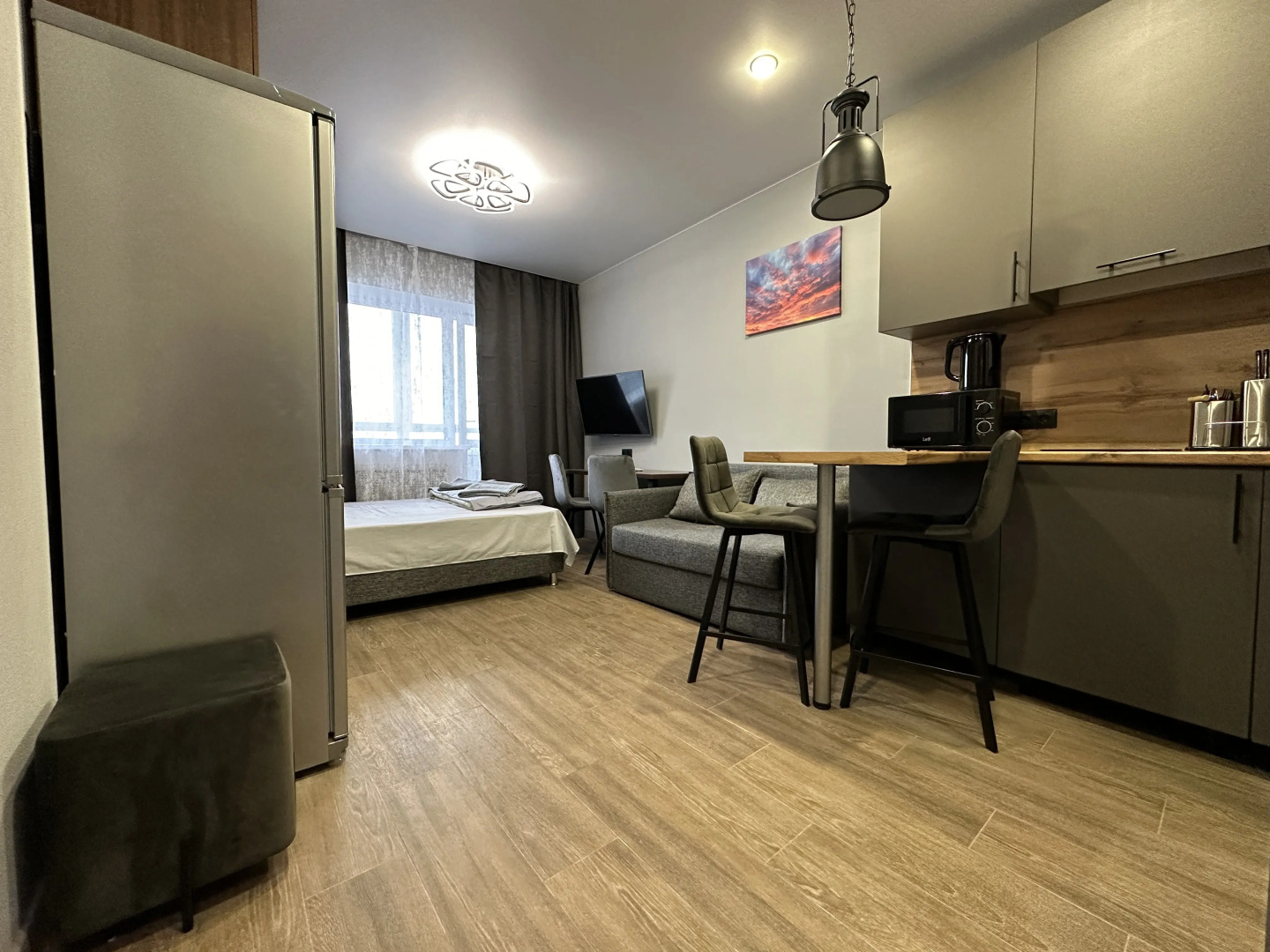 Апартаменты Cтудия Воздух около Стадиона Торпедо