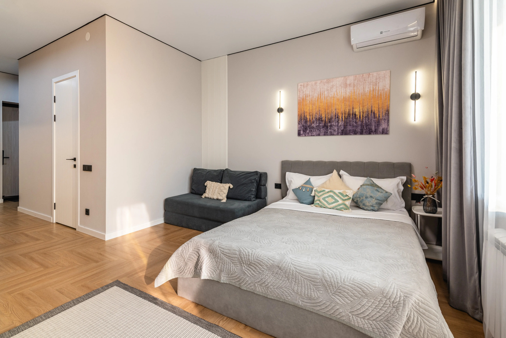 Апартаменты Стильная Квартира в Центре Алматы (114)