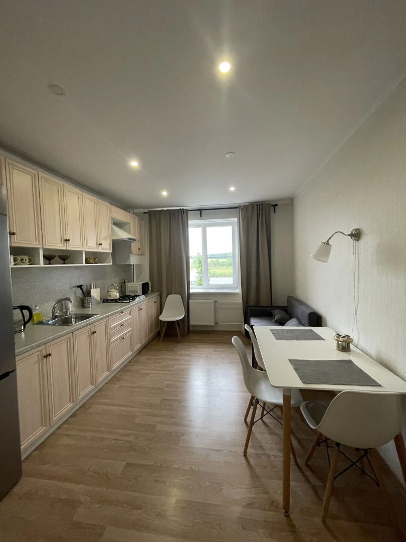 Квартира Просторная 1-комнатная квартира рядом с пляжем и отелем Radisson в Завидово