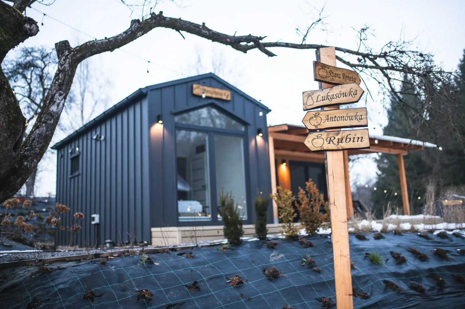 Глэмпинг Stare Sady Kopytówka Domki pod Krakowem