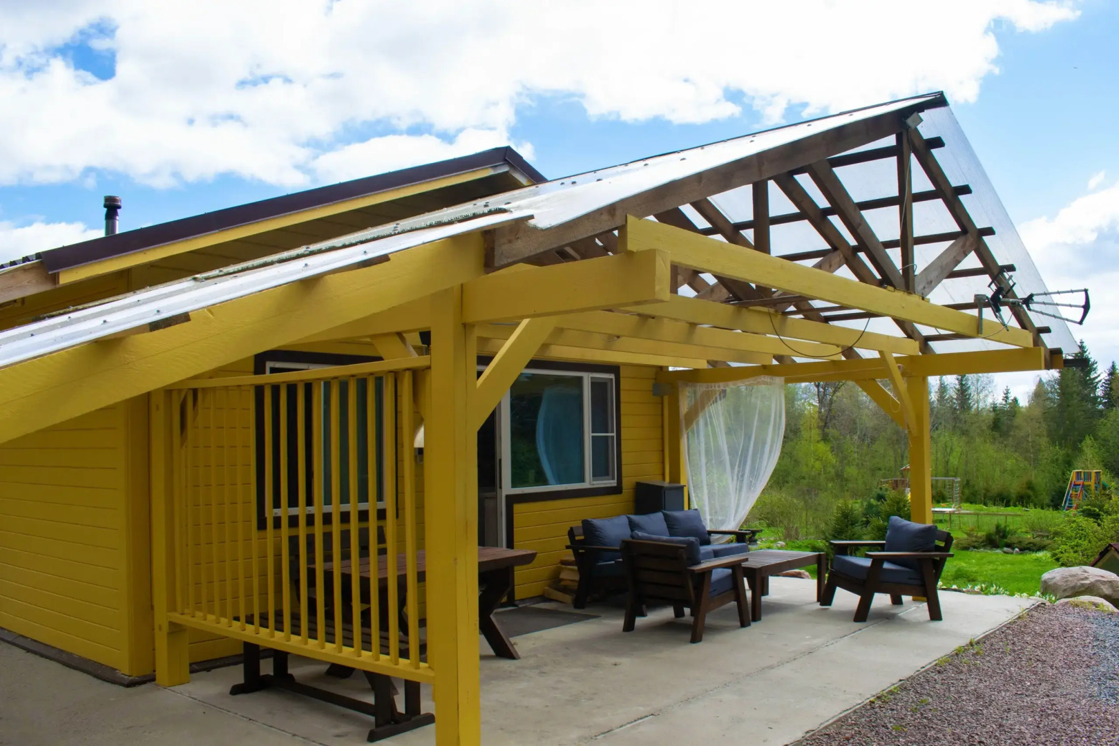 Гостевой дом с выходом в лес