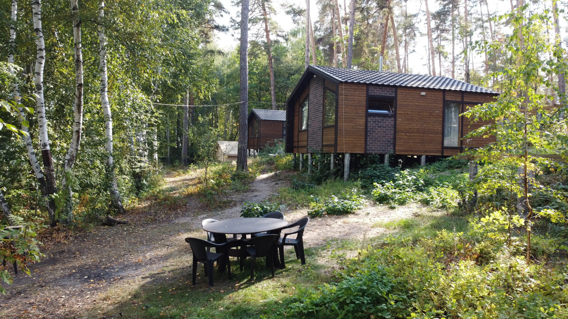 Частный Дом Уютный Трехкомнатный на Природе