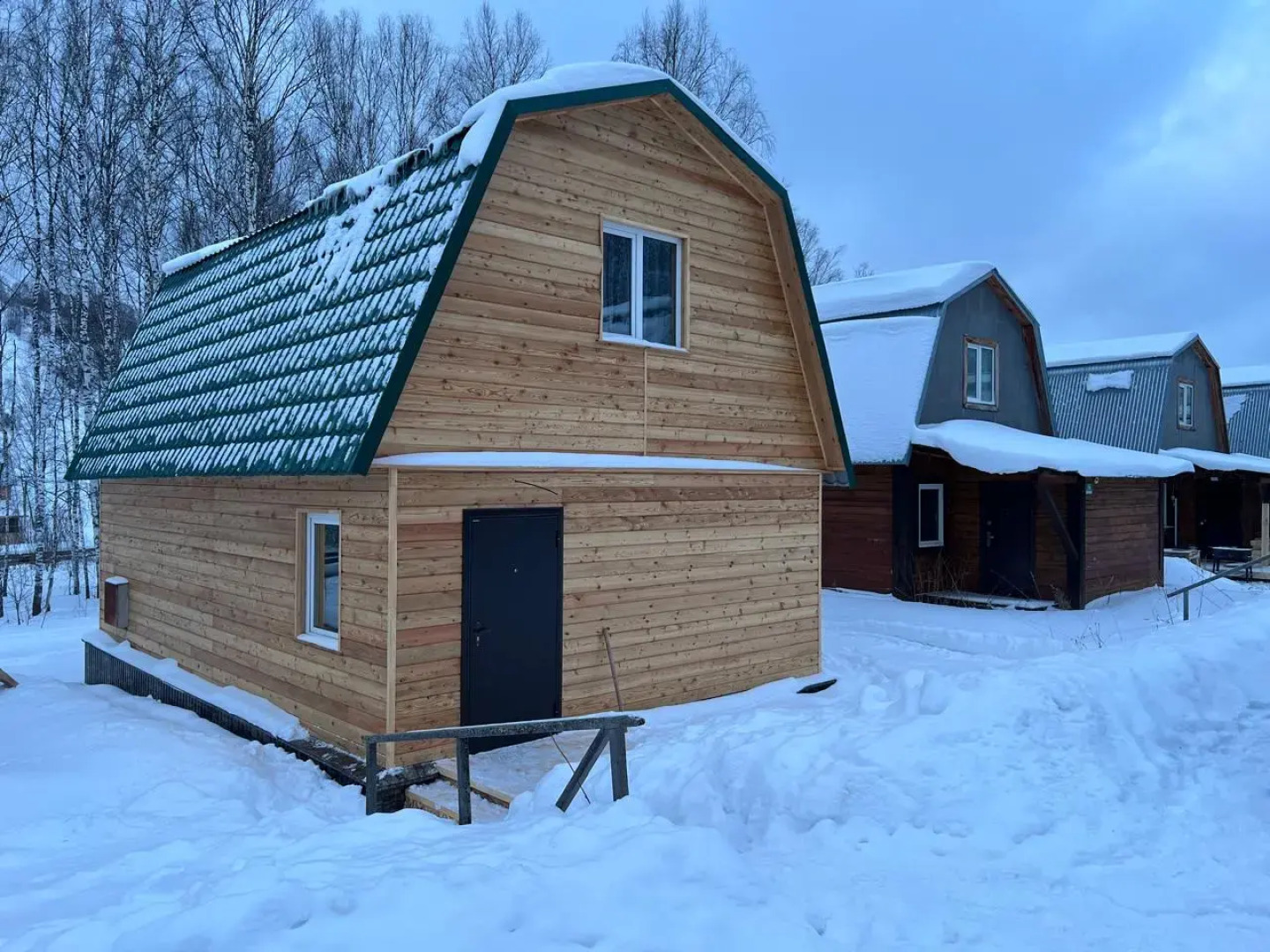 Частный дом с двумя спальнями у Юрманки