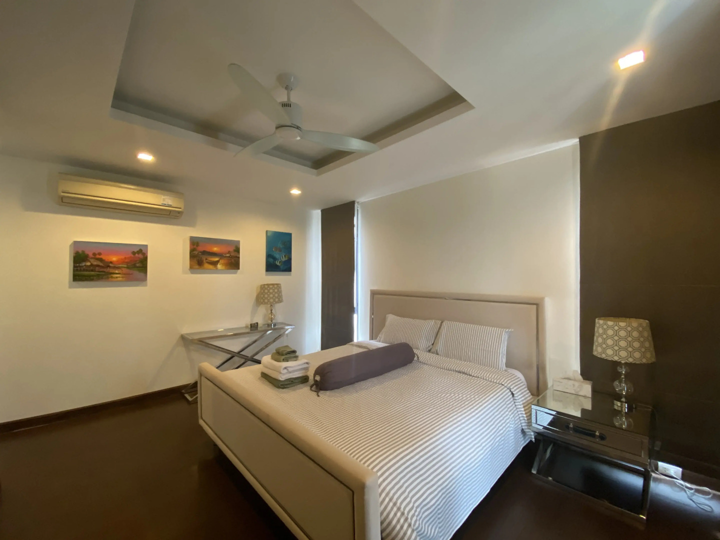 Вилла с бассейном и фитнес-залом 4 спальни рядом с пляжем Банг Тао LP-65/168