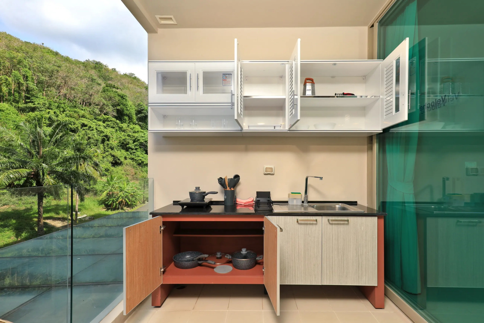 Апартаменты Ark-204 Студия в Ark Karon Beach 1 Спальня Бассейн и Фитнес рядом с Пляжем Карон