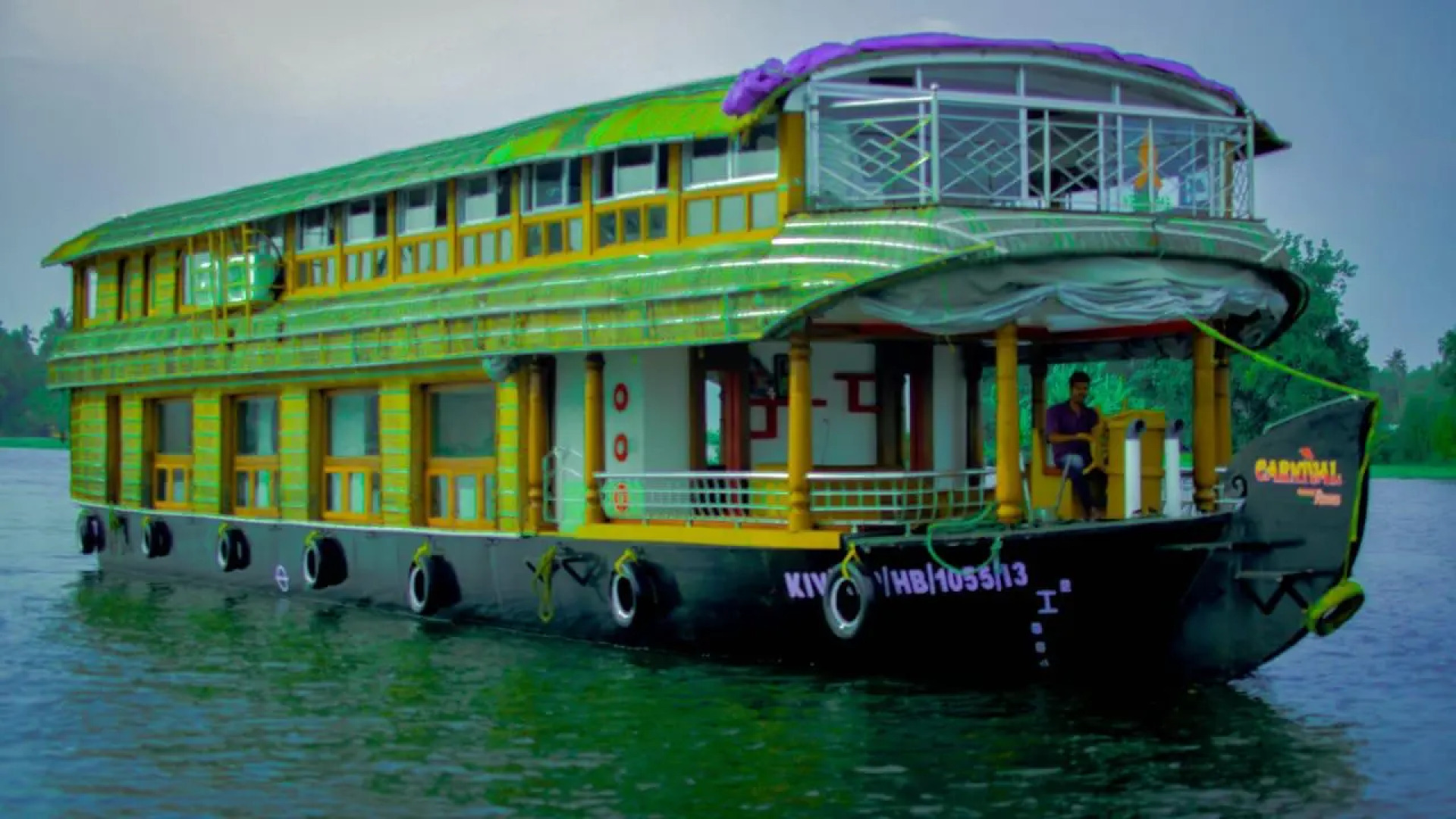 Отель Sreekrishna 5bedroom Family Houseboat