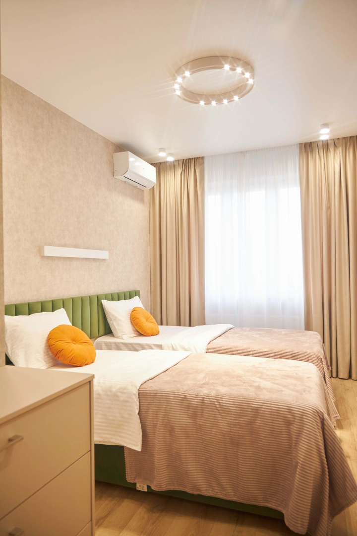 Апартаменты 2-к квартира