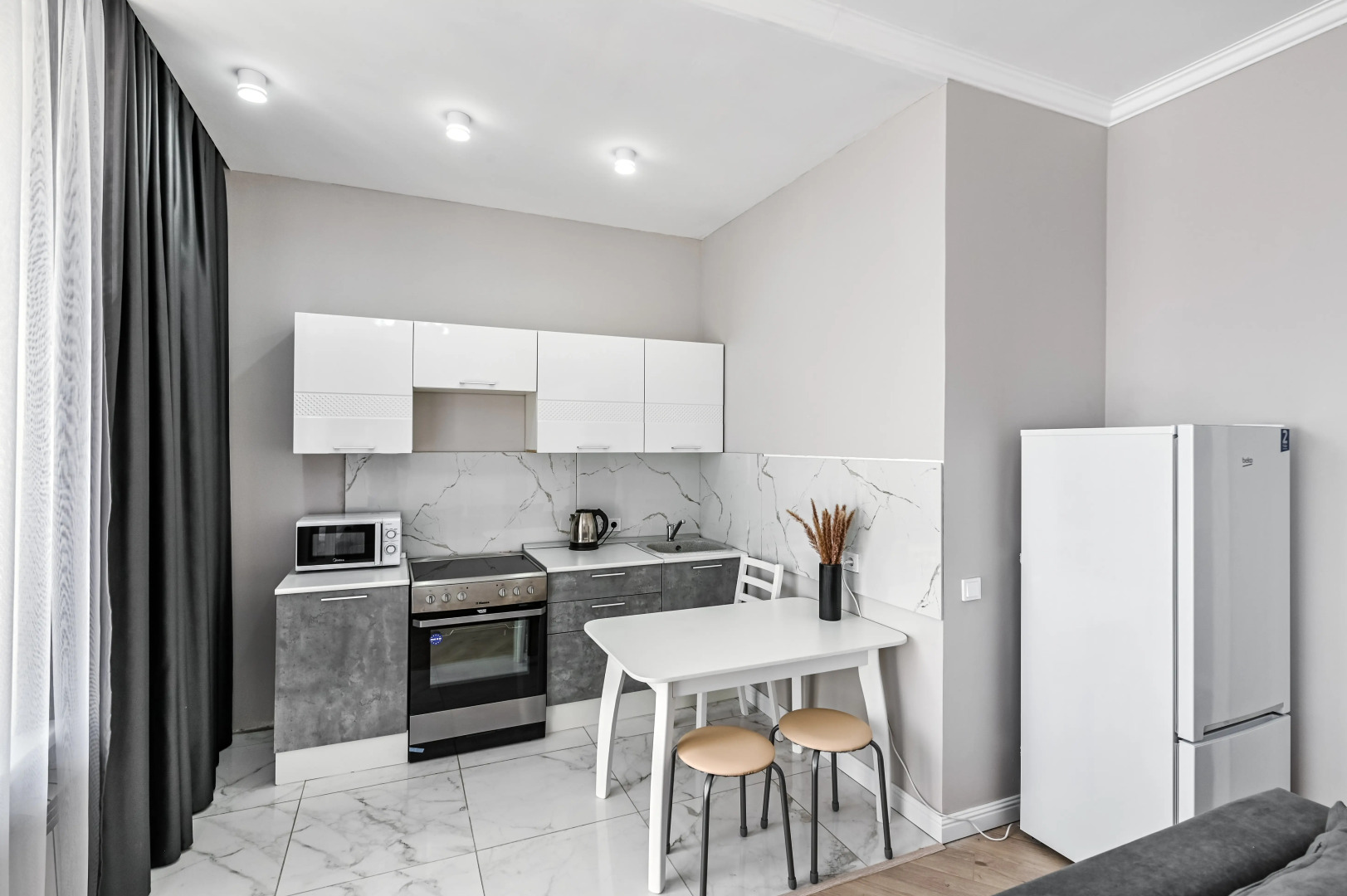 Апартаменты однокомнатные возле Хан-Шатыра