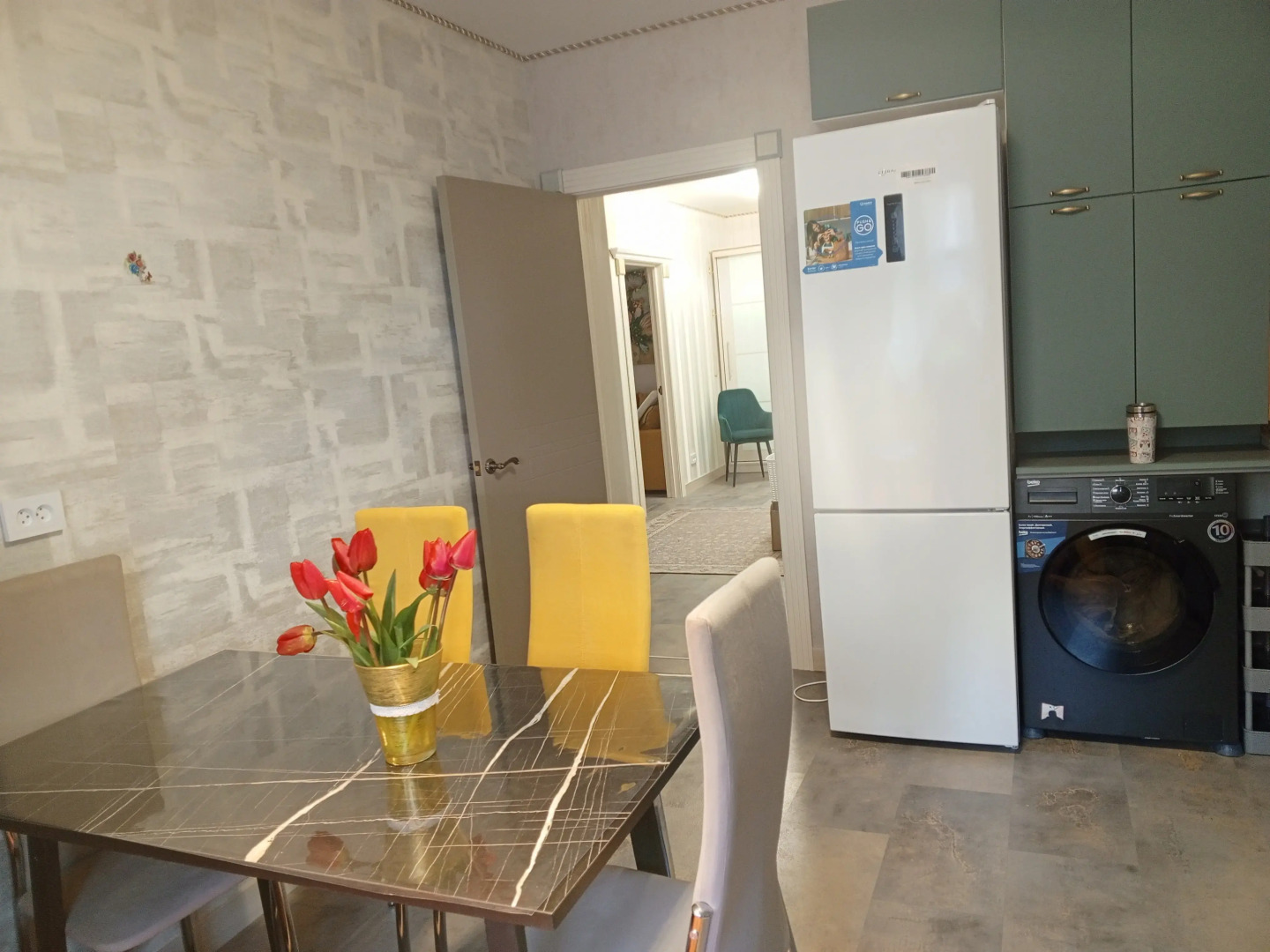 Квартира Большая 3-комнатная в жк Аврора