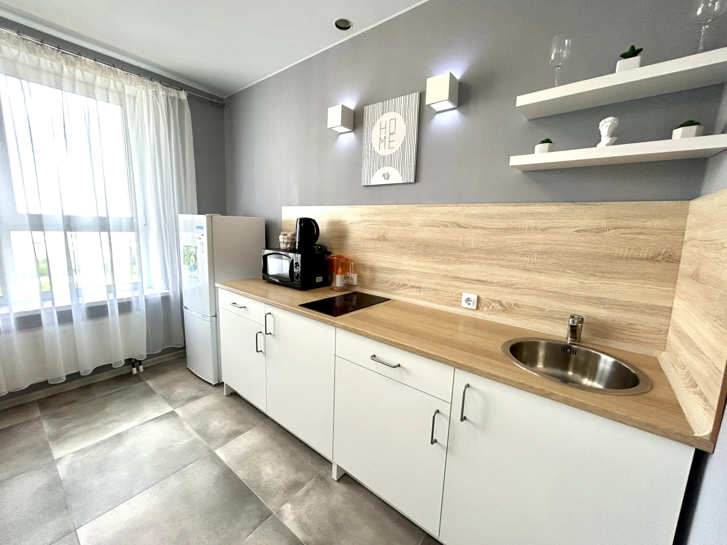 Апартаменты Двухкомнатные FSF Элитные с Эксклюзивным видом и кофемашиной