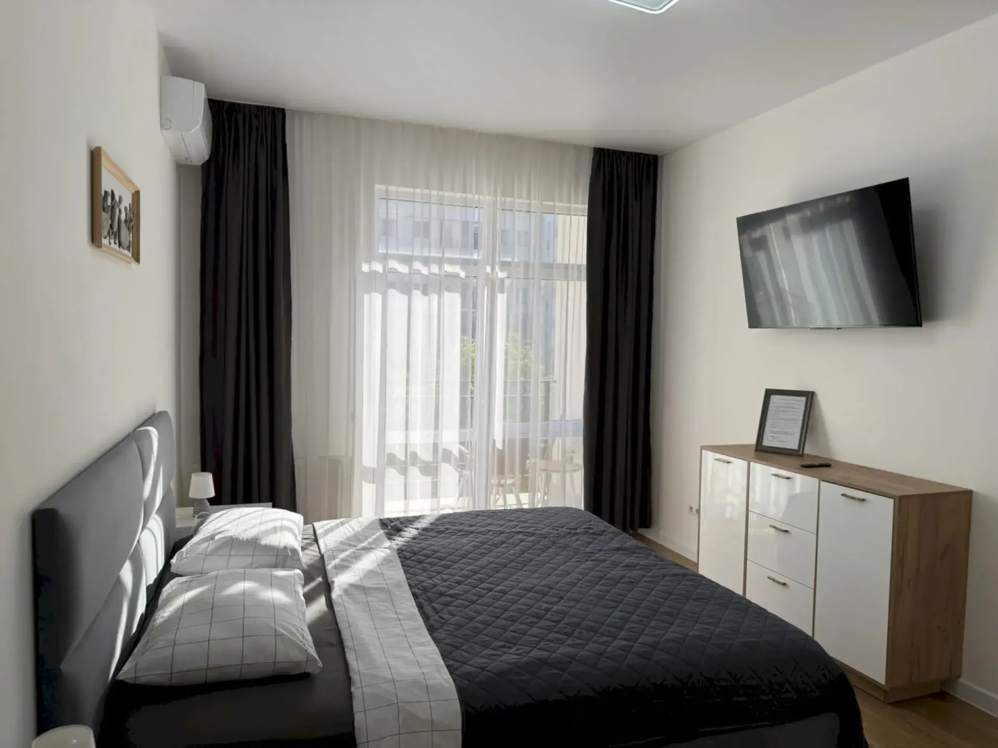 Квартира 094 1-комнатная с Балконом у Моря и Бассейн на Территории