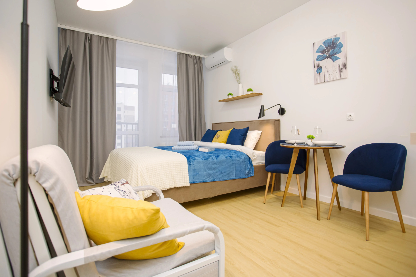 Апартаменты Сердце Ярославля Лазурь 2