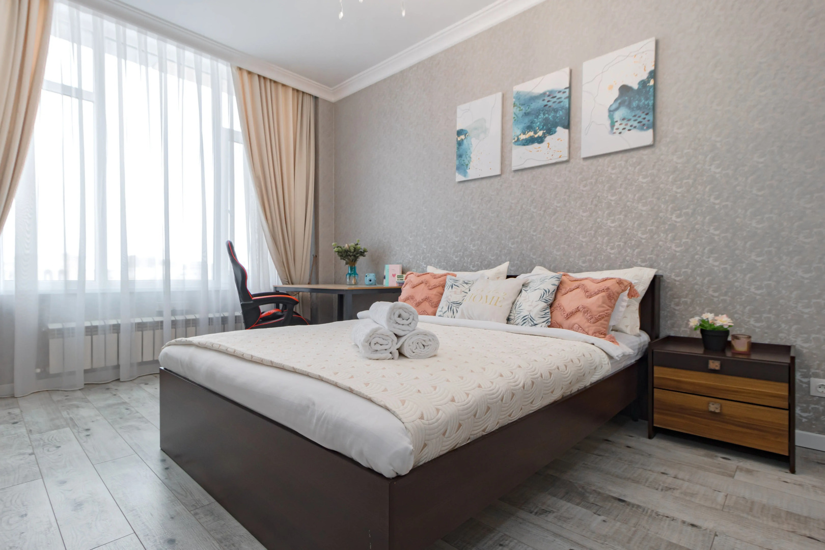 Апартаменты Стильные Двухкомнатные