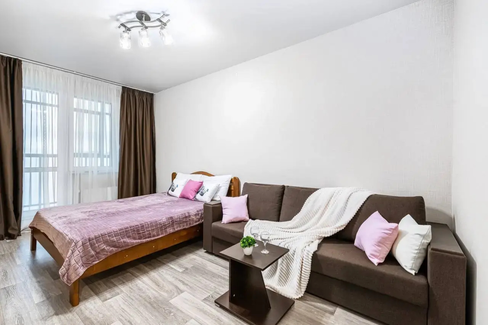 Апартаменты Уютные на Яраткан 4 в