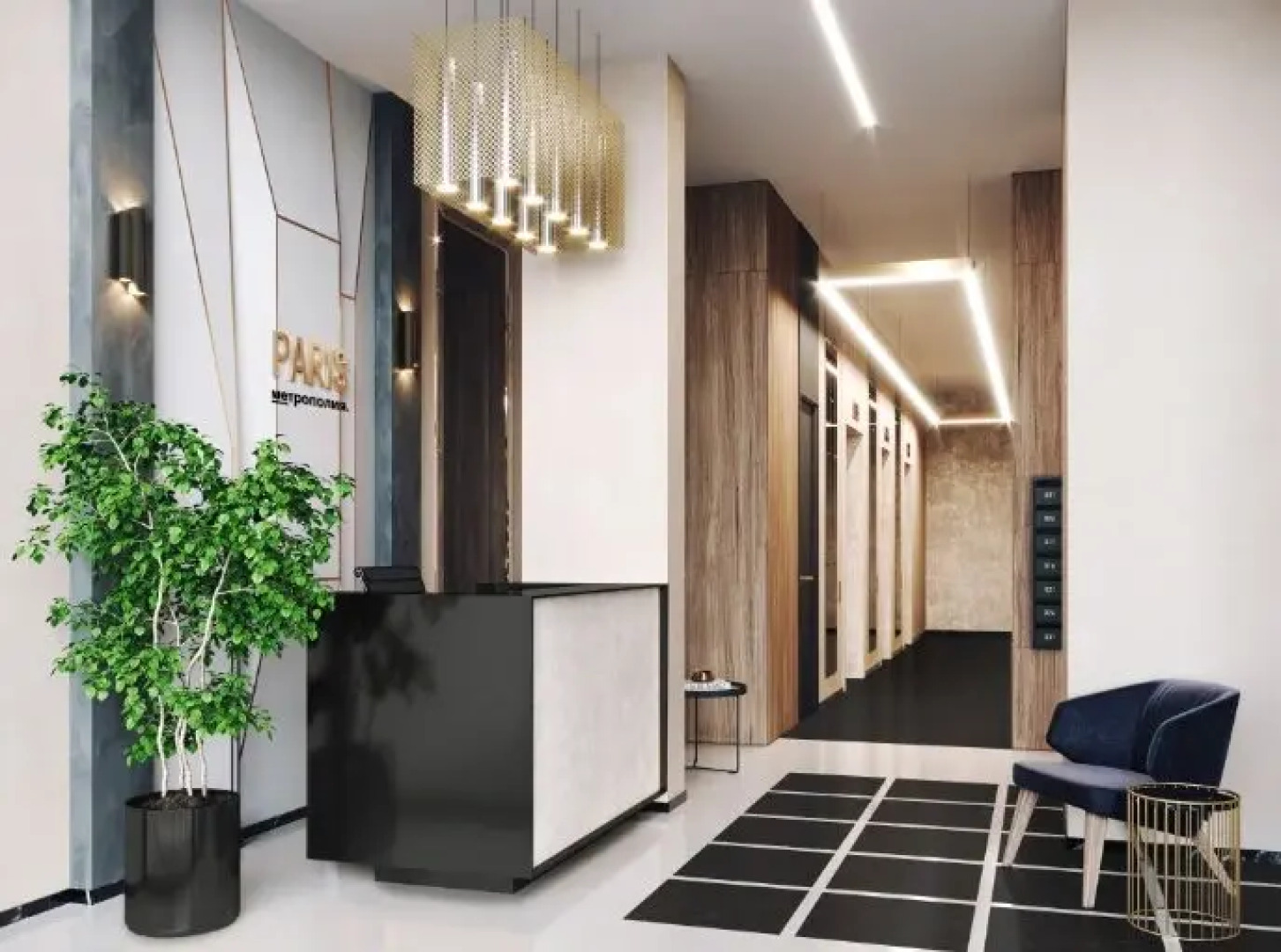 Апартаменты ЖК Метрополия