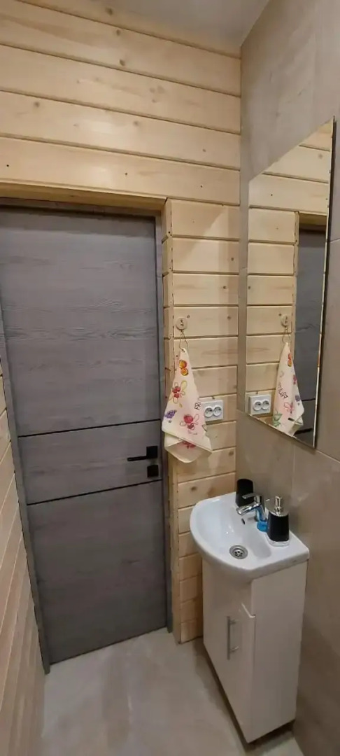 Гостевой дом с сауной и купелью вблизи реки и озера Ладоги Лисий берег