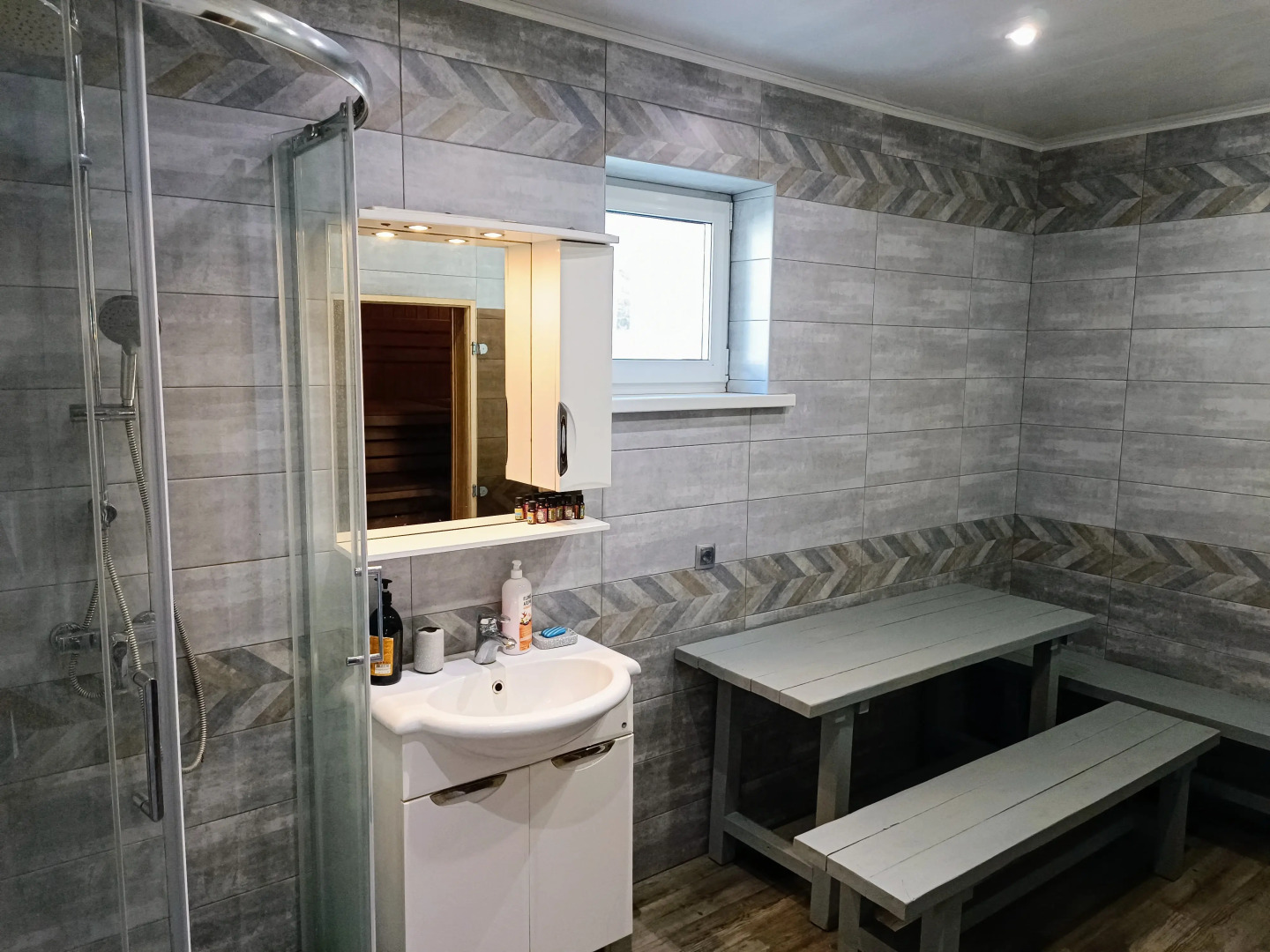 Частный дом с баней на берегу реки Неман