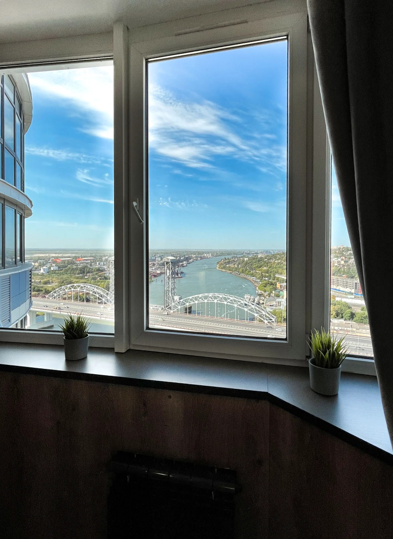 Апартаменты Дом у Дона на 24 этаже с видом на Дон (1)