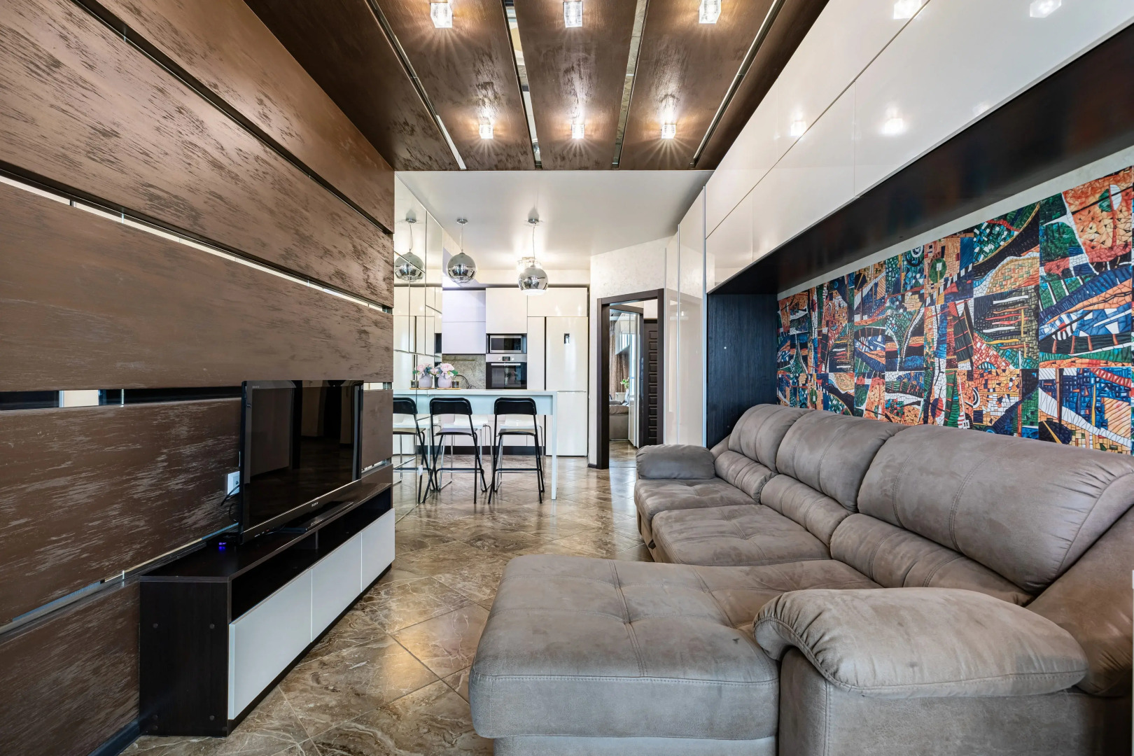 Квартира Уютная Студия в Современном Стиле