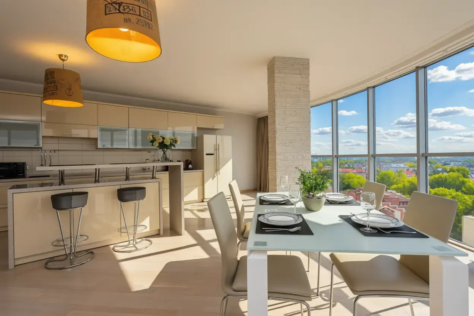 Апартаменты Crown39 - 2к №88: 135 м2, 12 этаж из 21