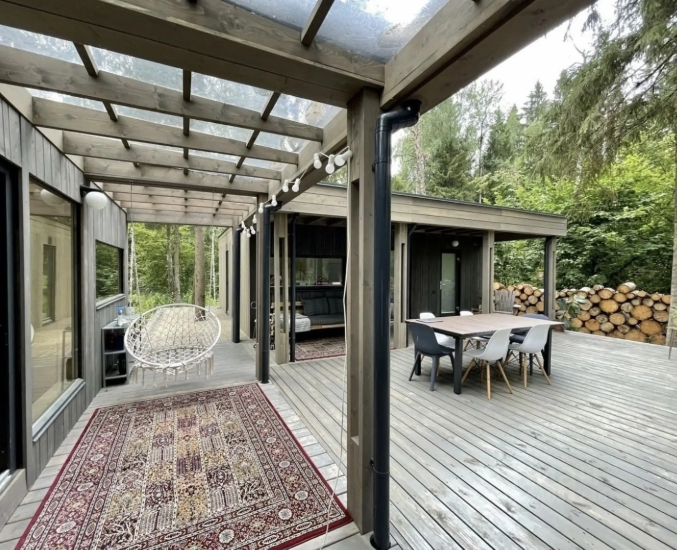 Шале Сказочная Скаут дача в хвойном лесу