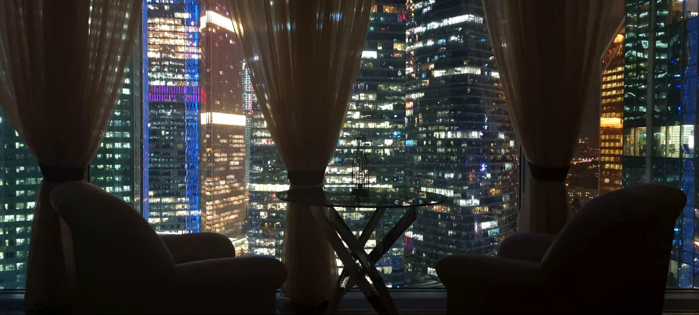 Квартира с потрясающим видом на Москва-Сити