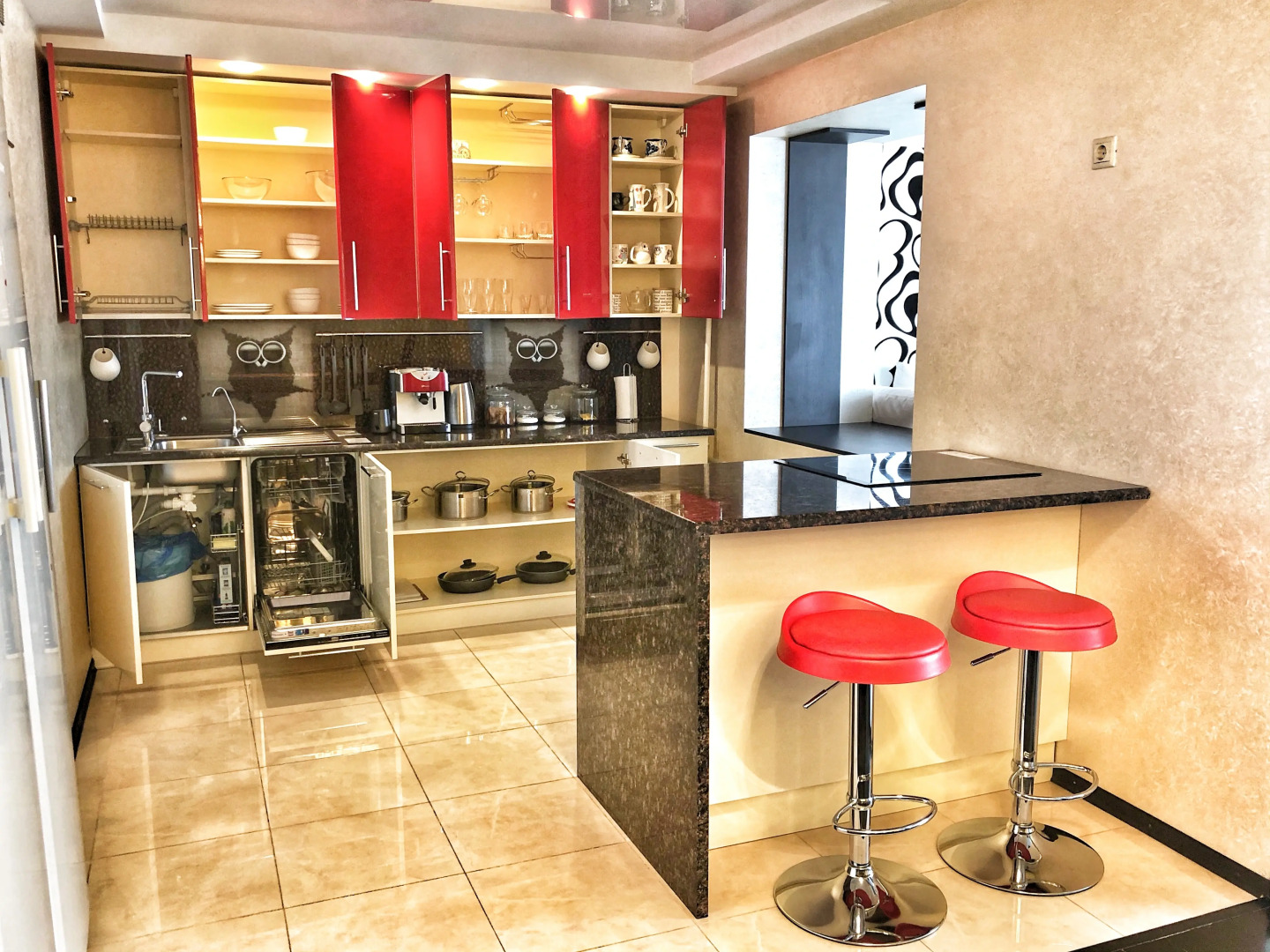 Апартаменты 5-комнатный люкс у озера на Мещерском бульваре