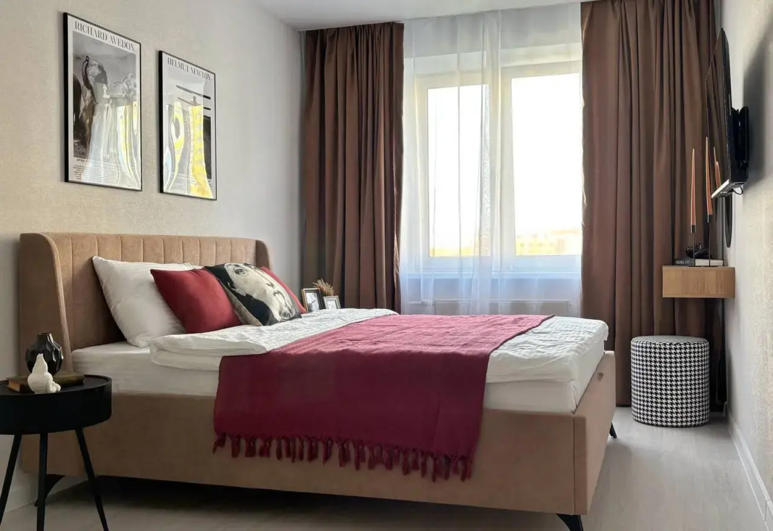 Квартира евродвушка для 4-х гостей с трендовым ремонтом