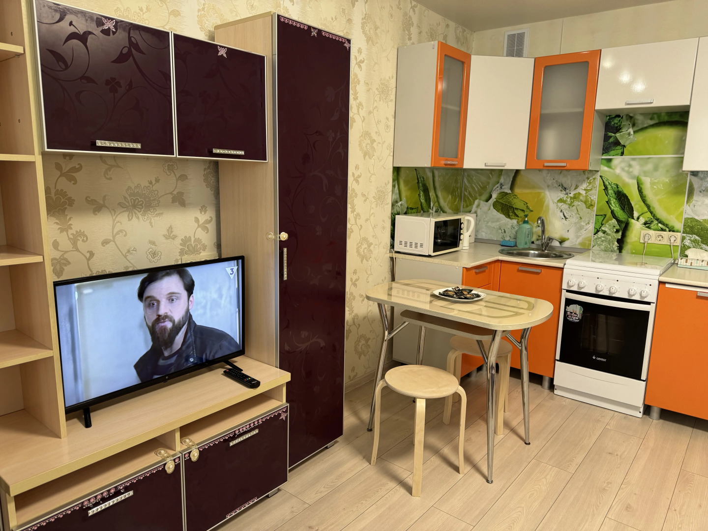 Квартира уютная студия с домашней атмосферой