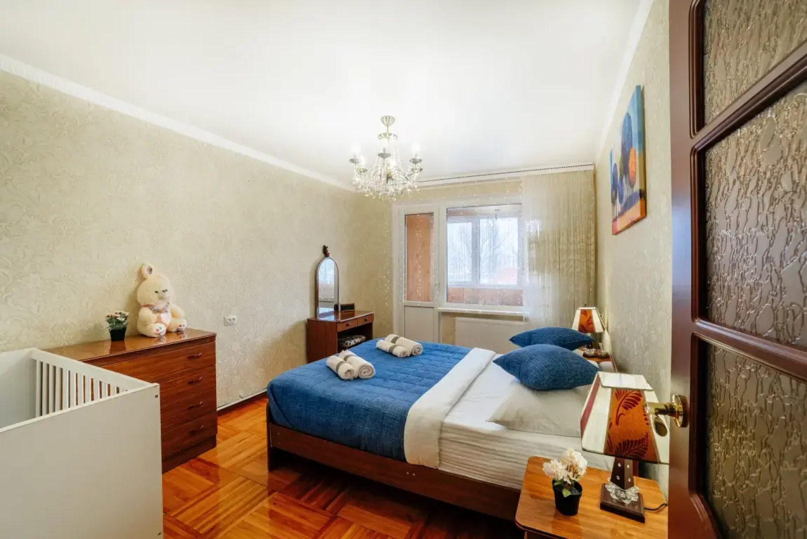 Апартаменты Семейные с Балконом и Красивым Видом в Тырнаузе от Квартирукинг