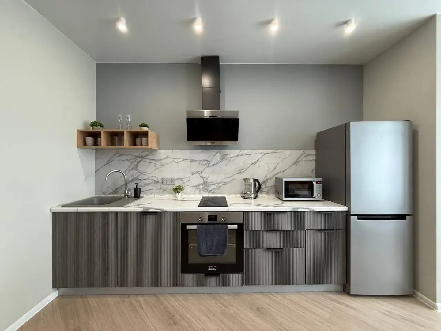 Квартира Новая Студия рядом с Аквапарком